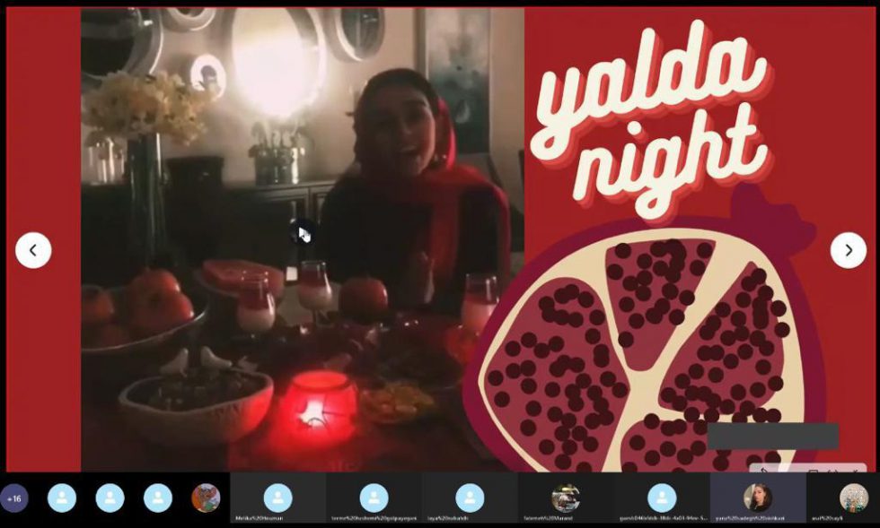 Yalda Night held online to raise cultural awareness